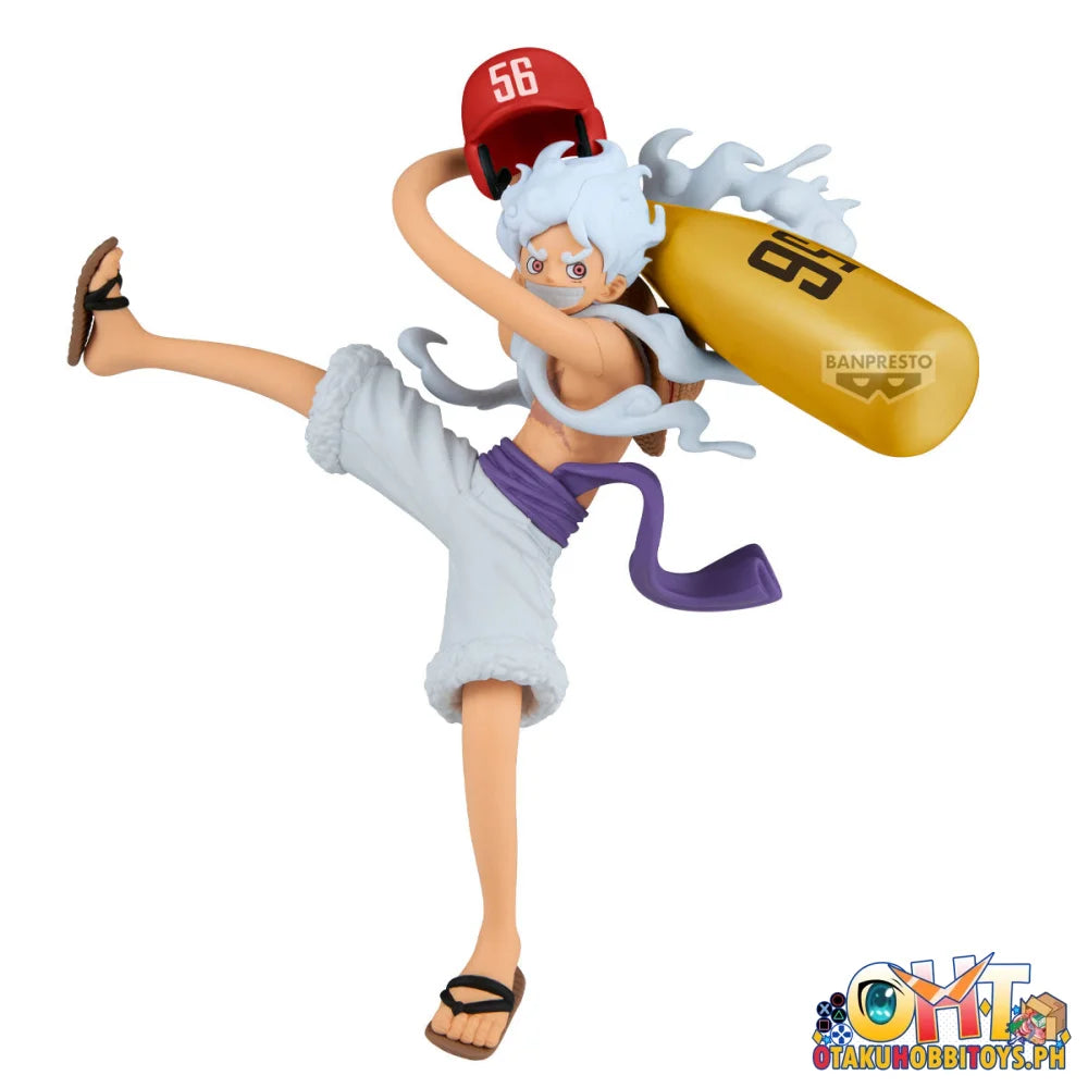 Banpresto One Piece Battle Record Collection-monkey D.luffy Gear5 II- Prize Figure