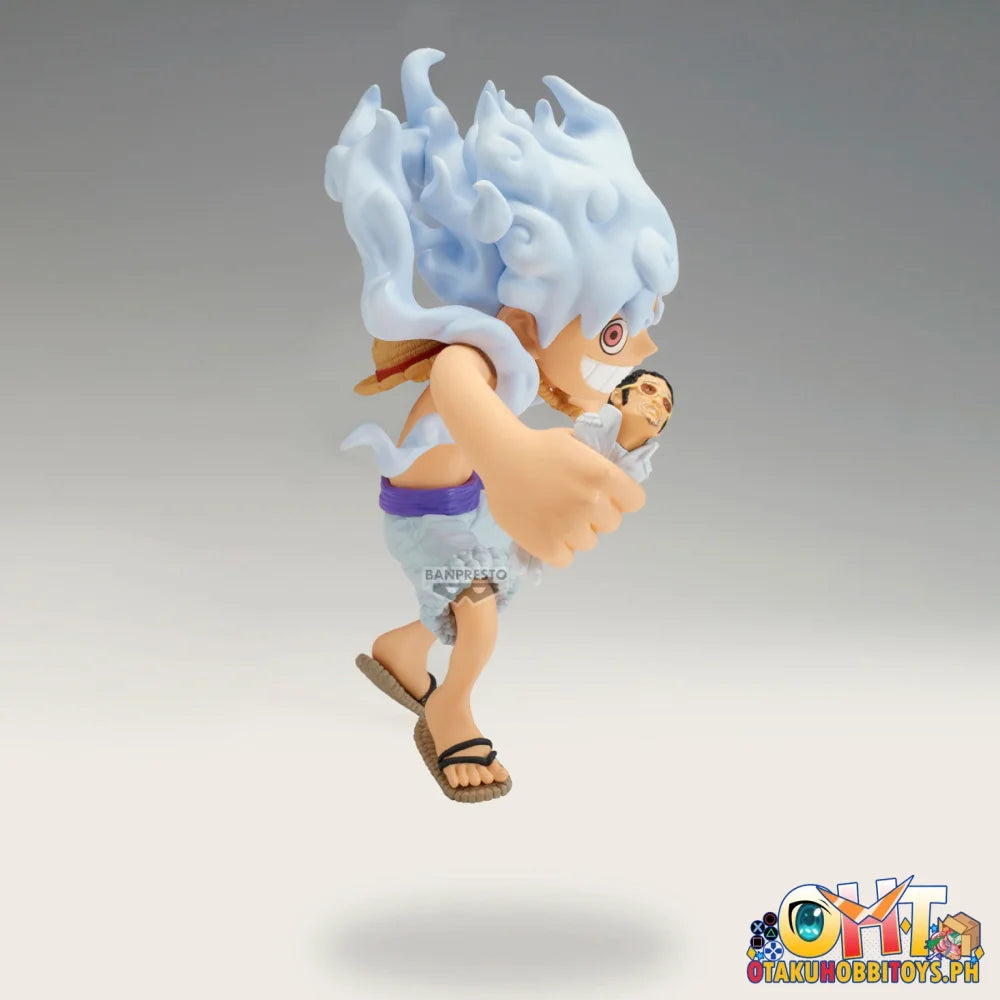 Banpresto One Piece Mega World Collectable Figure-monkey D.luffy vs Borsalino- Prize Figure