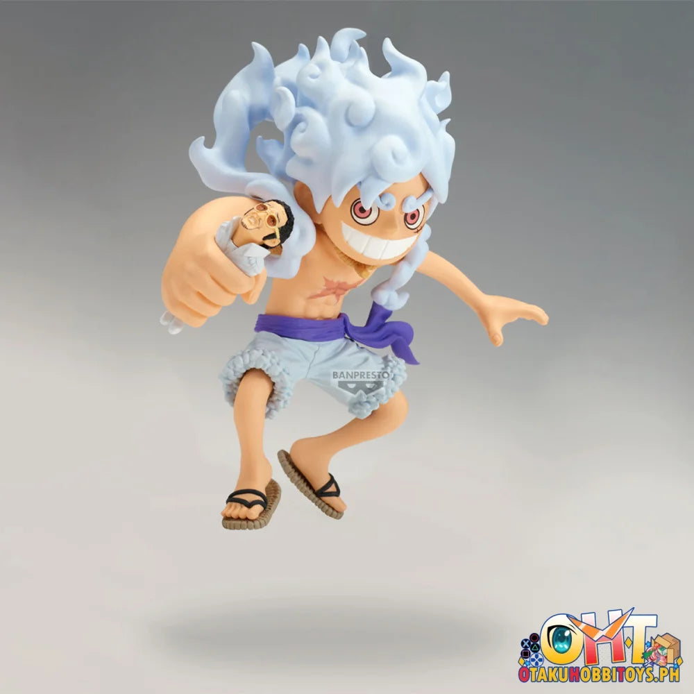 Banpresto One Piece Mega World Collectable Figure-monkey D.luffy vs Borsalino- Prize Figure