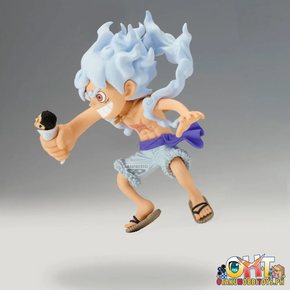 Banpresto One Piece Mega World Collectable Figure-monkey D.luffy vs Borsalino- Prize Figure