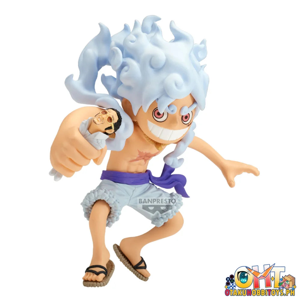 Banpresto One Piece Mega World Collectable Figure-monkey D.luffy vs Borsalino- Prize Figure