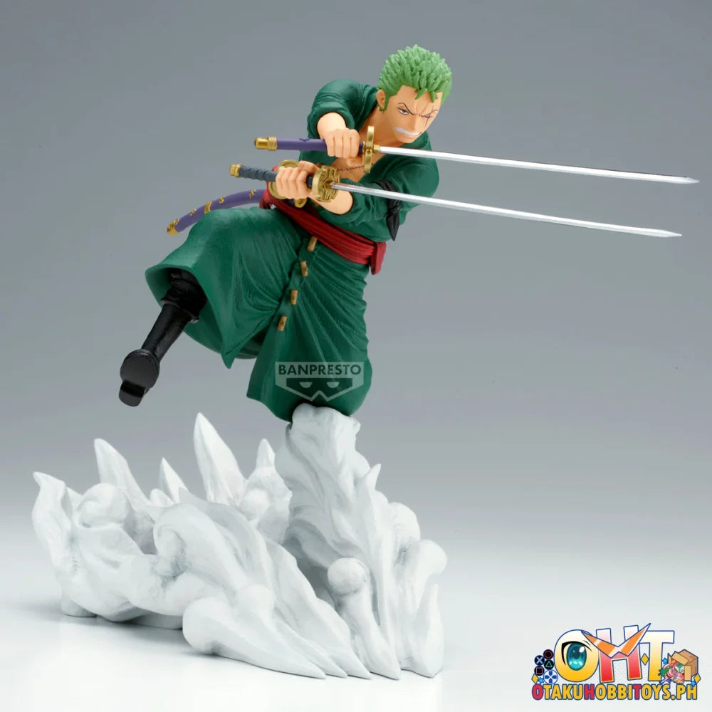 Banpresto One Piece Senkozekkei-Roronoa Zoro-(Egghead Ver.) Prize Figure