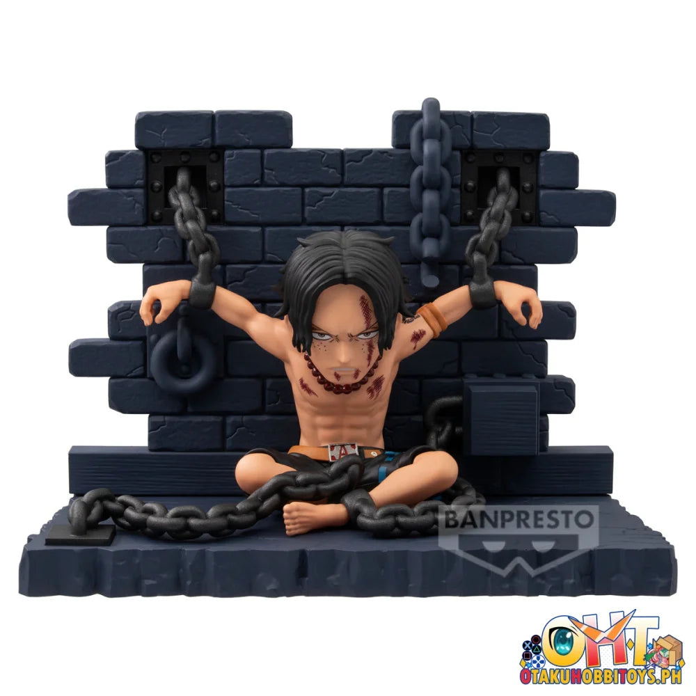 Banpresto One Piece World Collectable Figure (WCF) Log Stories - Portgas D. Ace (Impel Down) - Prize Figure