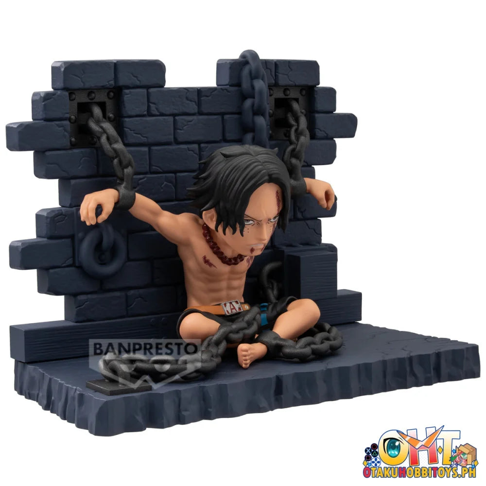 Banpresto One Piece World Collectable Figure (WCF) Log Stories - Portgas D. Ace (Impel Down) - Prize Figure