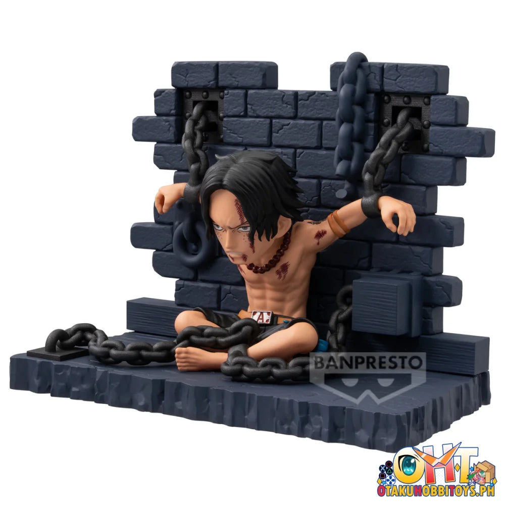 Banpresto One Piece World Collectable Figure (WCF) Log Stories - Portgas D. Ace (Impel Down) - Prize Figure