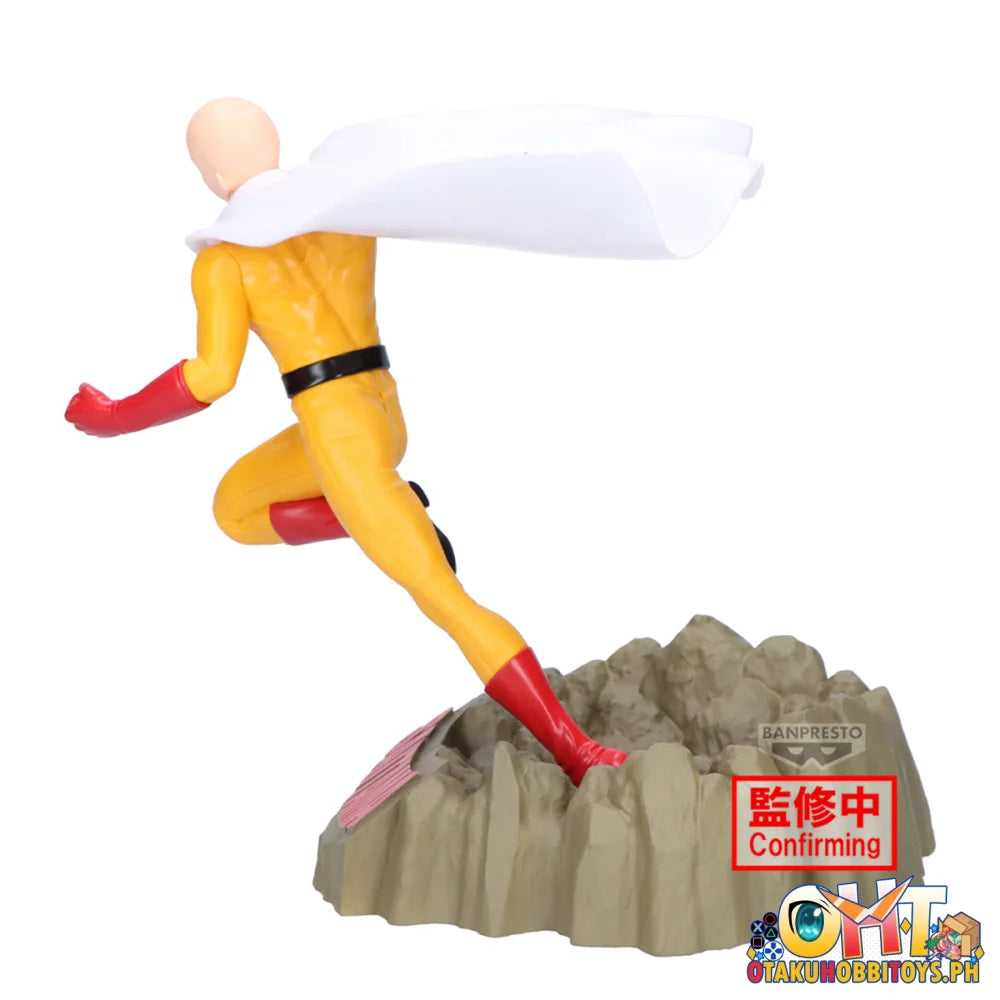 Banpresto ONE-PUNCH MAN Figure #1 Saitama (Crash Base Ver.) - Prize Figure