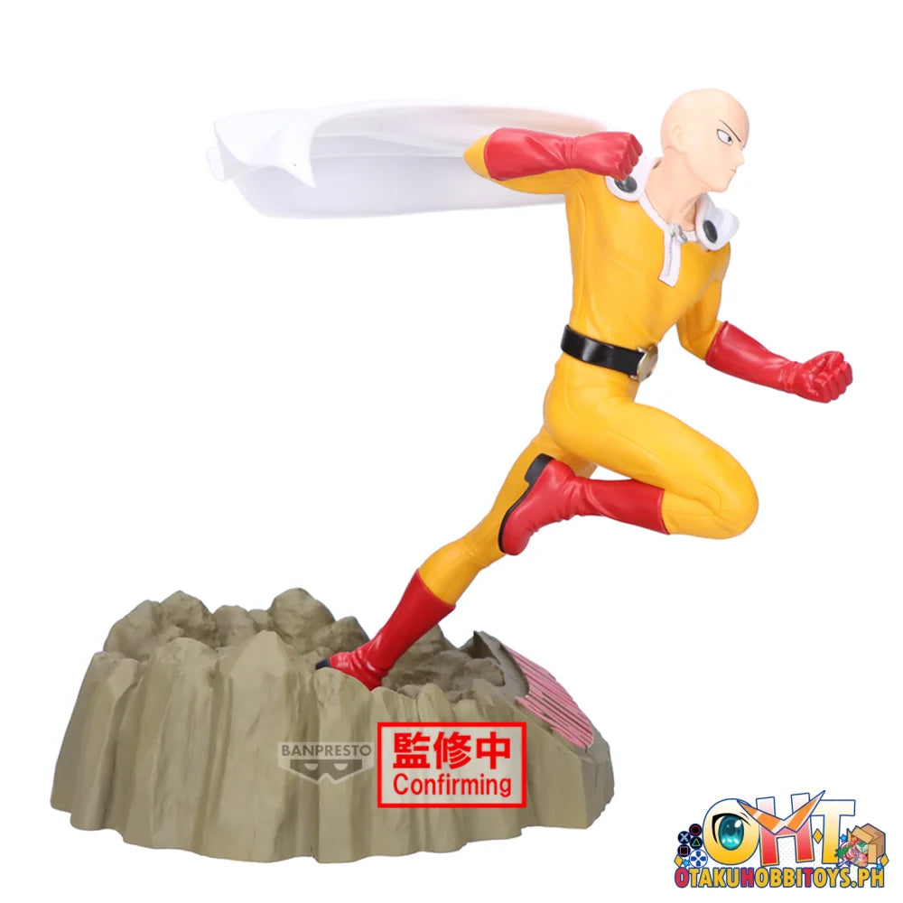 Banpresto ONE-PUNCH MAN Figure #1 Saitama (Crash Base Ver.) - Prize Figure