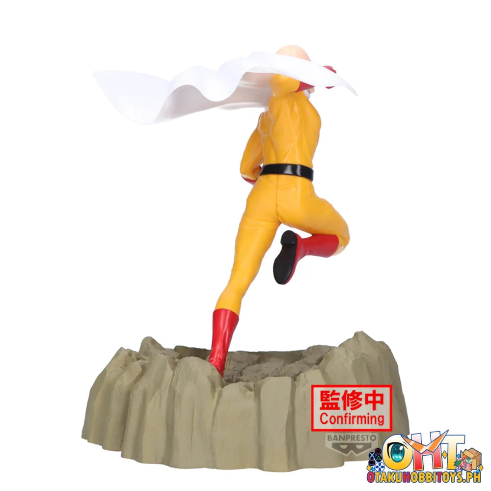 Banpresto ONE-PUNCH MAN Figure #1 Saitama (Crash Base Ver.) - Prize Figure