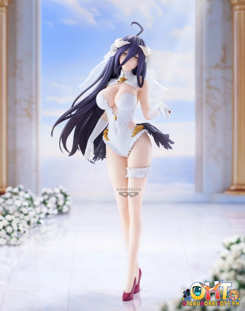 Banpresto Overlord Glitter&glamours-albedo-wedding Ver. Prize Figure