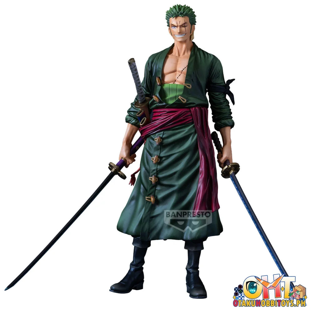 Banpresto [oversea Limited] One Piece Premium roronoa Zoro [the Brush] Prize Figure