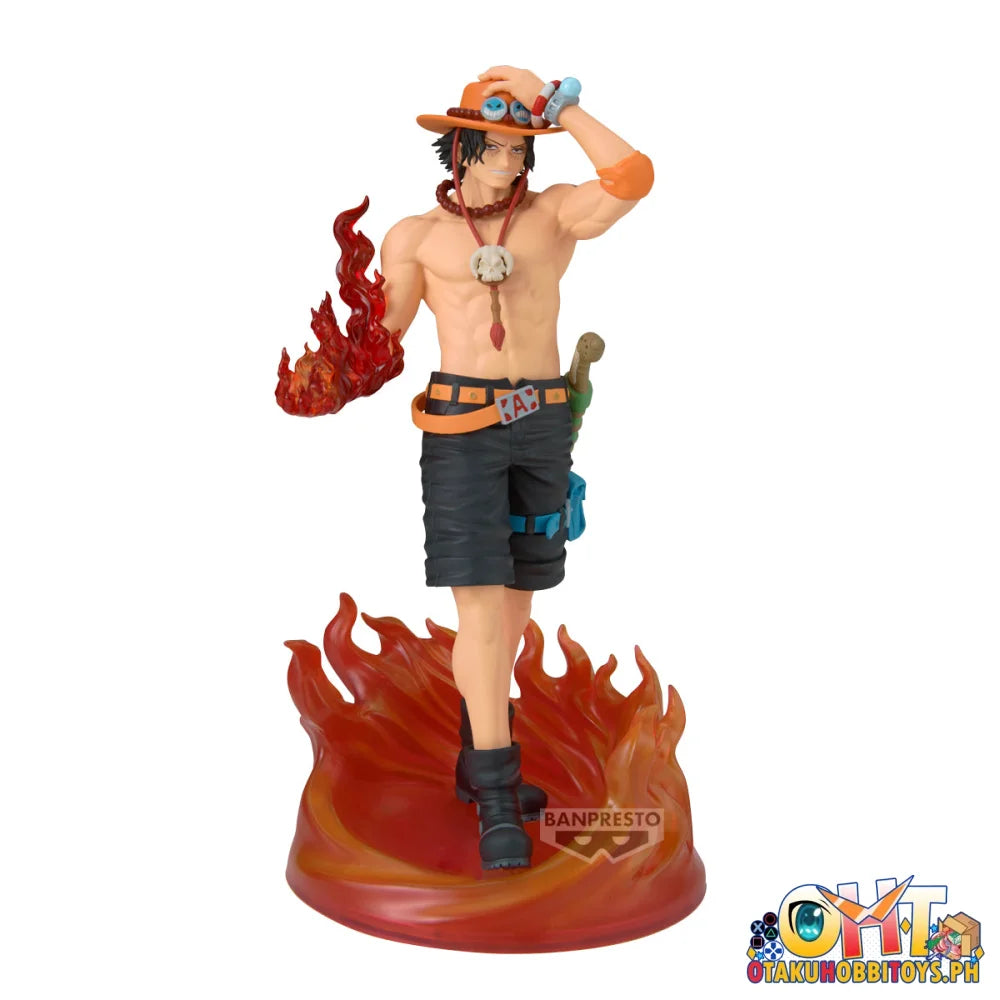 Banpresto (Oversea Limited) One Piece the Shukko Logia-portgas D.ace-special Edition Prize Figure