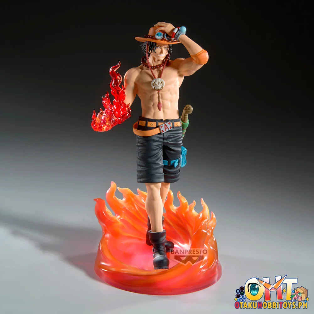 Banpresto (Oversea Limited) One Piece the Shukko Logia-portgas D.ace-special Edition Prize Figure