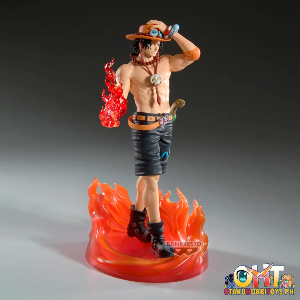 Banpresto (Oversea Limited) One Piece the Shukko Logia-portgas D.ace-special Edition Prize Figure