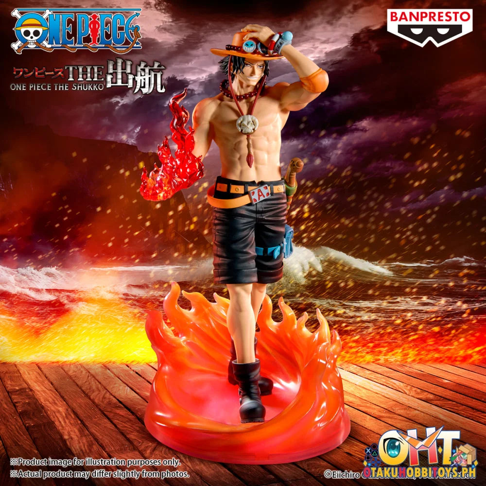 Banpresto (Oversea Limited) One Piece the Shukko Logia-portgas D.ace-special Edition Prize Figure