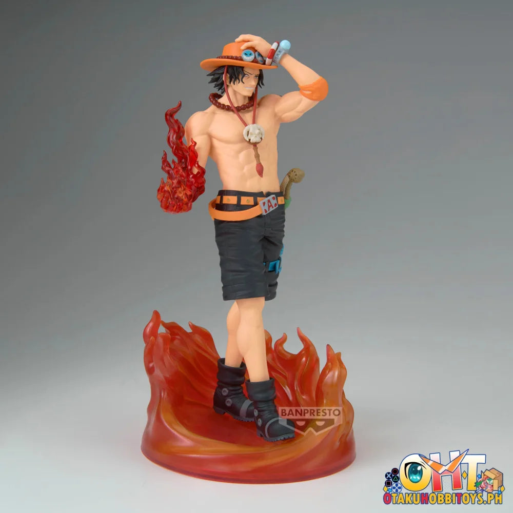 Banpresto (Oversea Limited) One Piece the Shukko Logia-portgas D.ace-special Edition Prize Figure