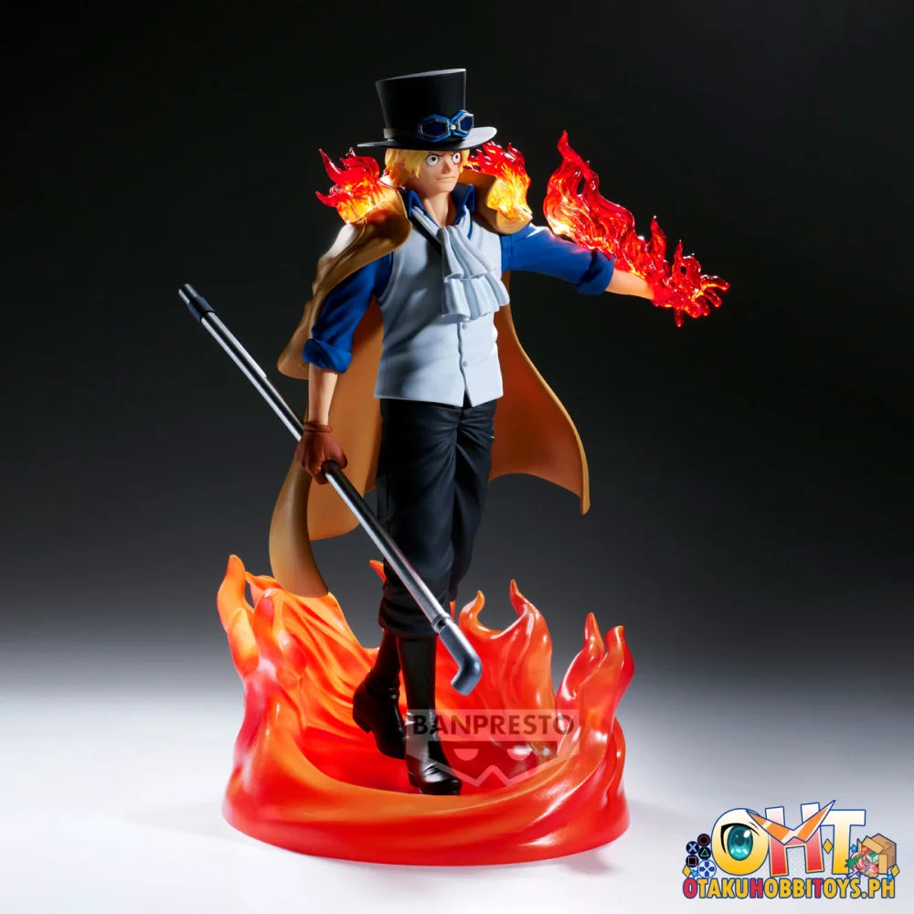 Banpresto [Oversea Limited] One Piece The Shukko Logia-Sabo-Special Edition Prize Figure