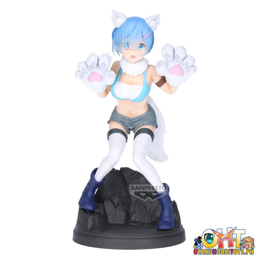 Banpresto Re:zero -Starting Life In Another World- Espresto-Monster Motions-Rem Color Ver. Prize