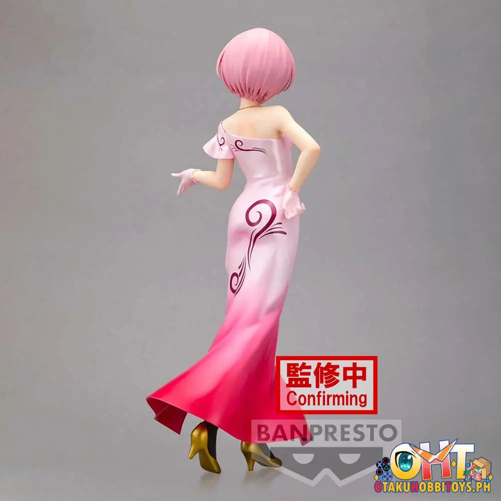 Banpresto Re:zero Starting Life In Another World Glitter&Glamours Ram Color Ver. Prize Figure