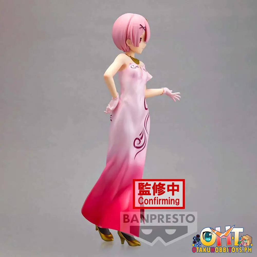 Banpresto Re:zero Starting Life In Another World Glitter&Glamours Ram Color Ver. Prize Figure