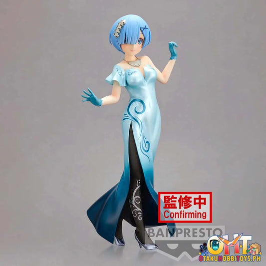 Banpresto Re:zero Starting Life In Another World Glitter&Glamours Rem Color Ver. Prize Figure