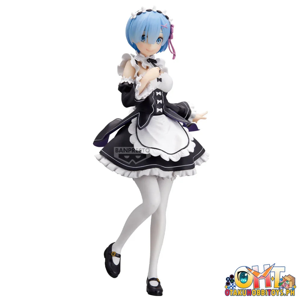 Banpresto Re:zero -starting Life in Another World- Glitter&glamours-rem-maid Ver. Prize Figure