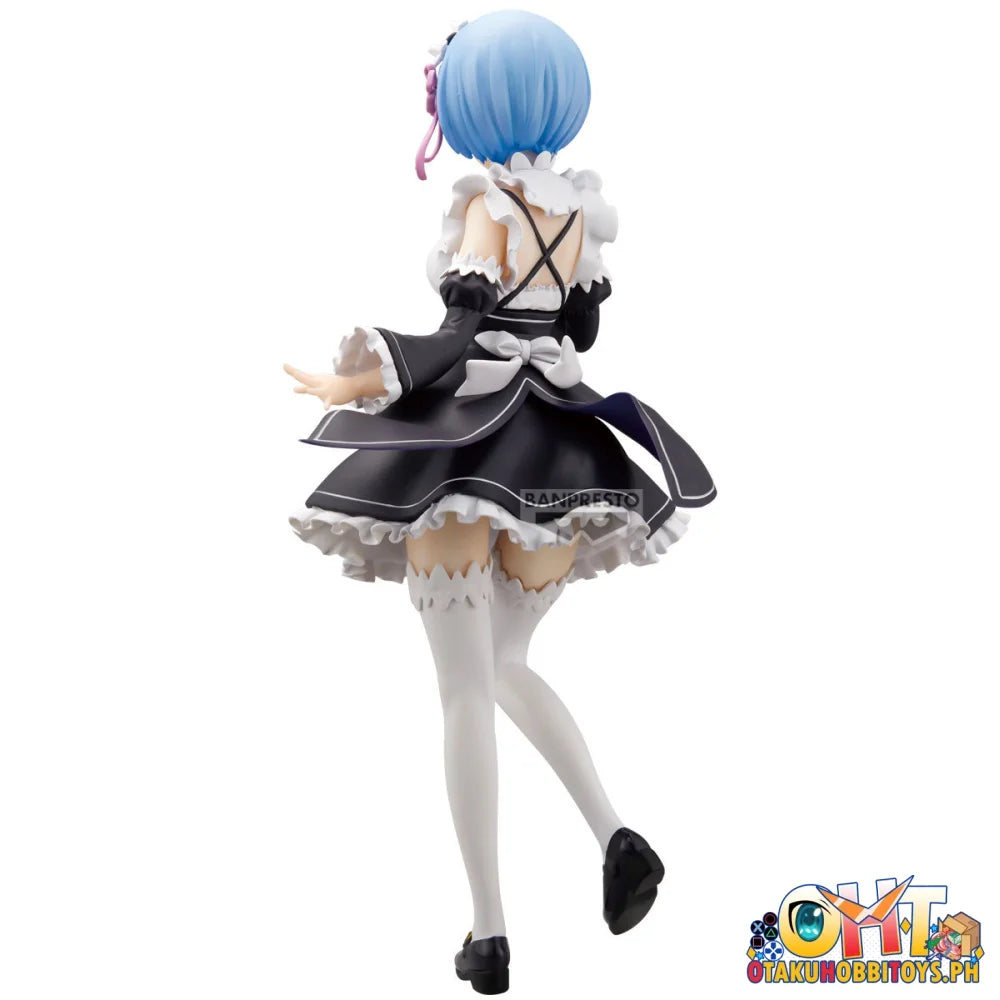 Banpresto Re:zero -starting Life in Another World- Glitter&glamours-rem-maid Ver. Prize Figure