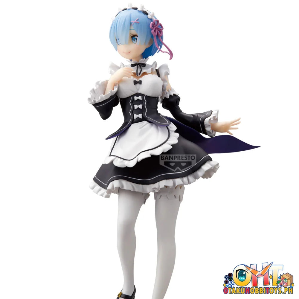 Banpresto Re:zero -starting Life in Another World- Glitter&glamours-rem-maid Ver. Prize Figure