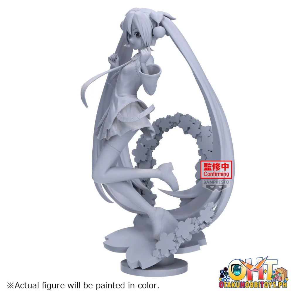 Banpresto Sakura Miku Banpresto Evolve Sakura Miku Figure Prize Figure