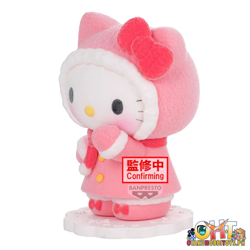 Banpresto Sanrio Characters Fluffy Puffy hello Kitty & Cinnamoroll (a:hello Kitty) Prize Figure