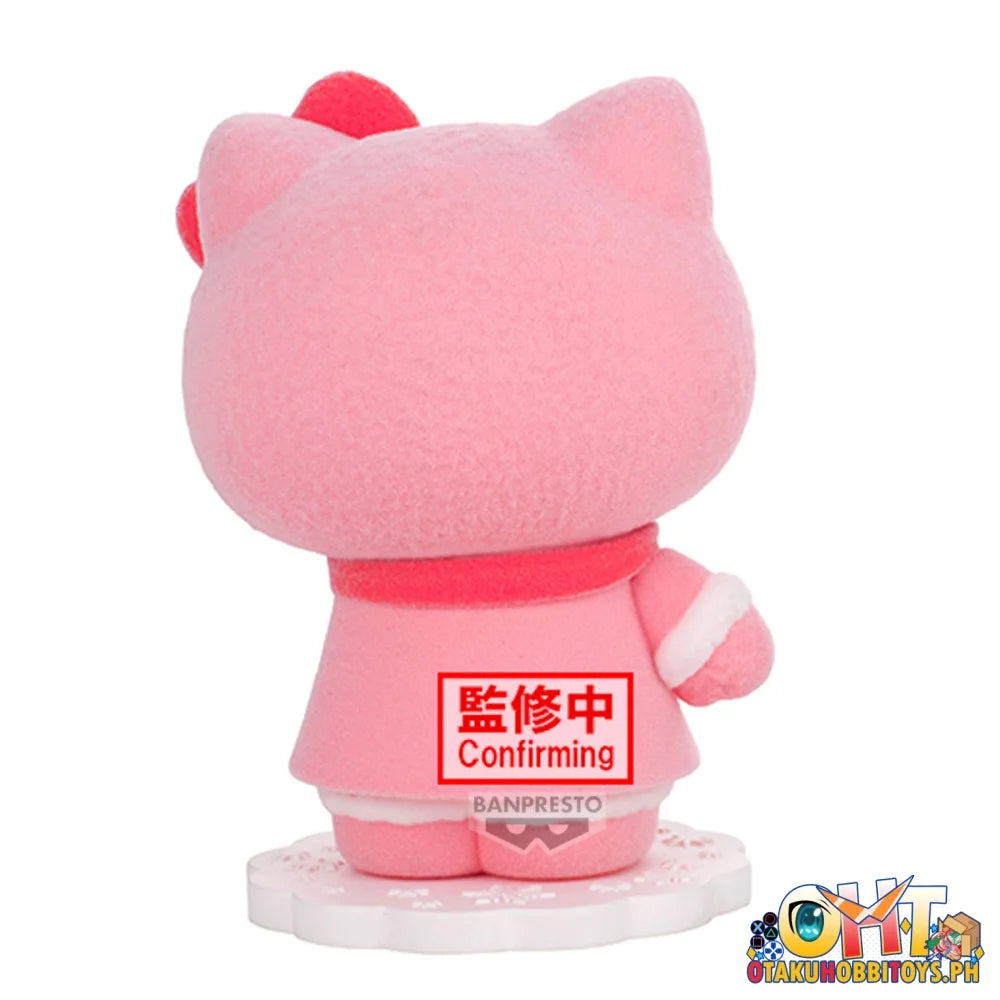 Banpresto Sanrio Characters Fluffy Puffy hello Kitty & Cinnamoroll (a:hello Kitty) Prize Figure