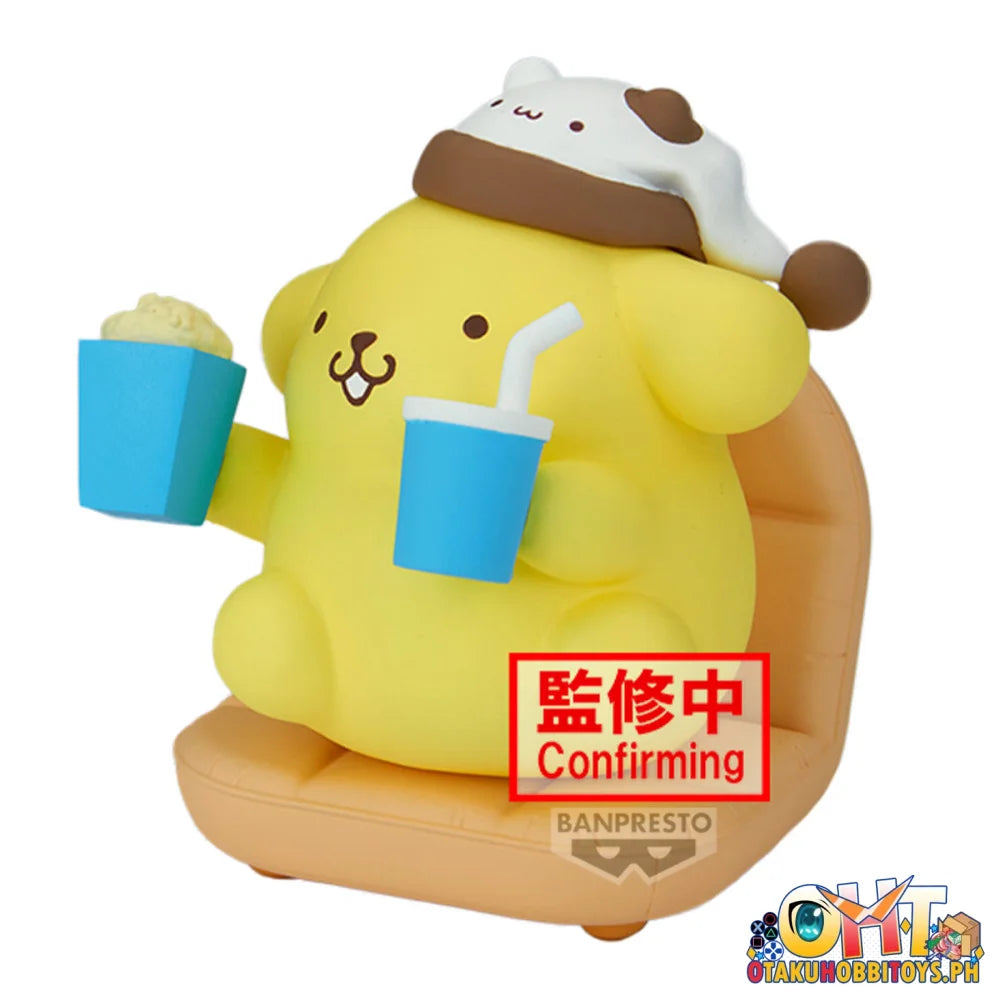 Banpresto Sanrio Characters Nakayoshi Memories Relaxing Time at Home ~ cinnamoroll & Pompompurin ~ (B:pompompurin)
