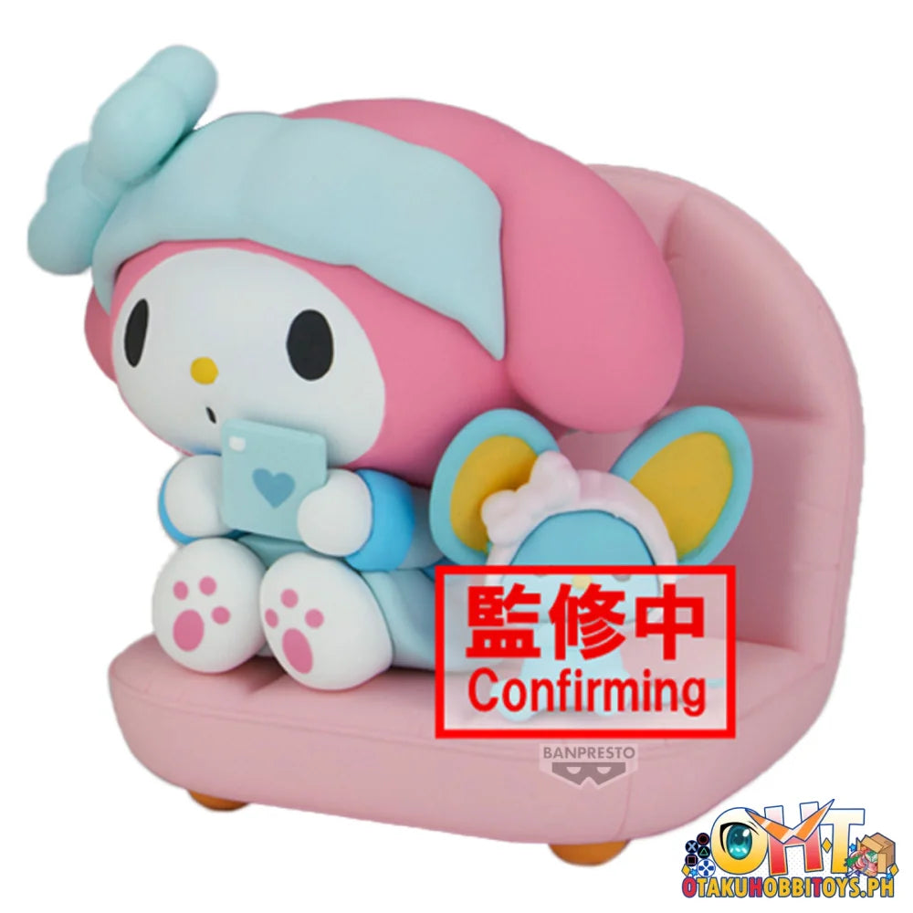 Banpresto Sanrio Characters Nakayoshi Memories Relaxing Time at Home -hello Kitty & My Melody- (B:my Melody) Prize