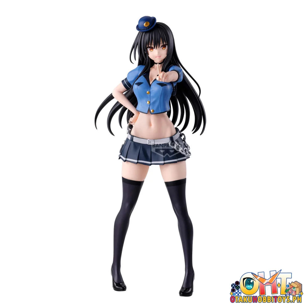 Banpresto To Loveru Darkness Glitter&glamours Yui Kotegawa Police Ver. Prize Figure