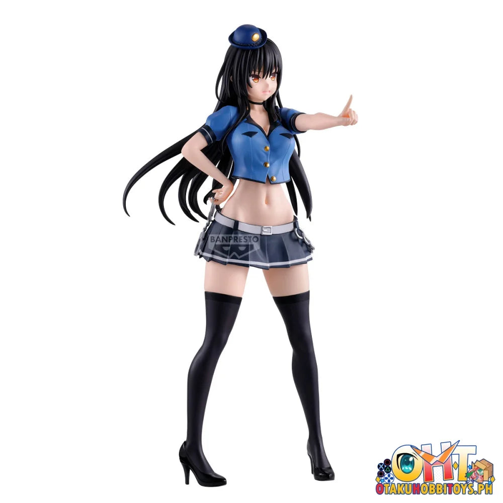 Banpresto To Loveru Darkness Glitter&glamours Yui Kotegawa Police Ver. Prize Figure