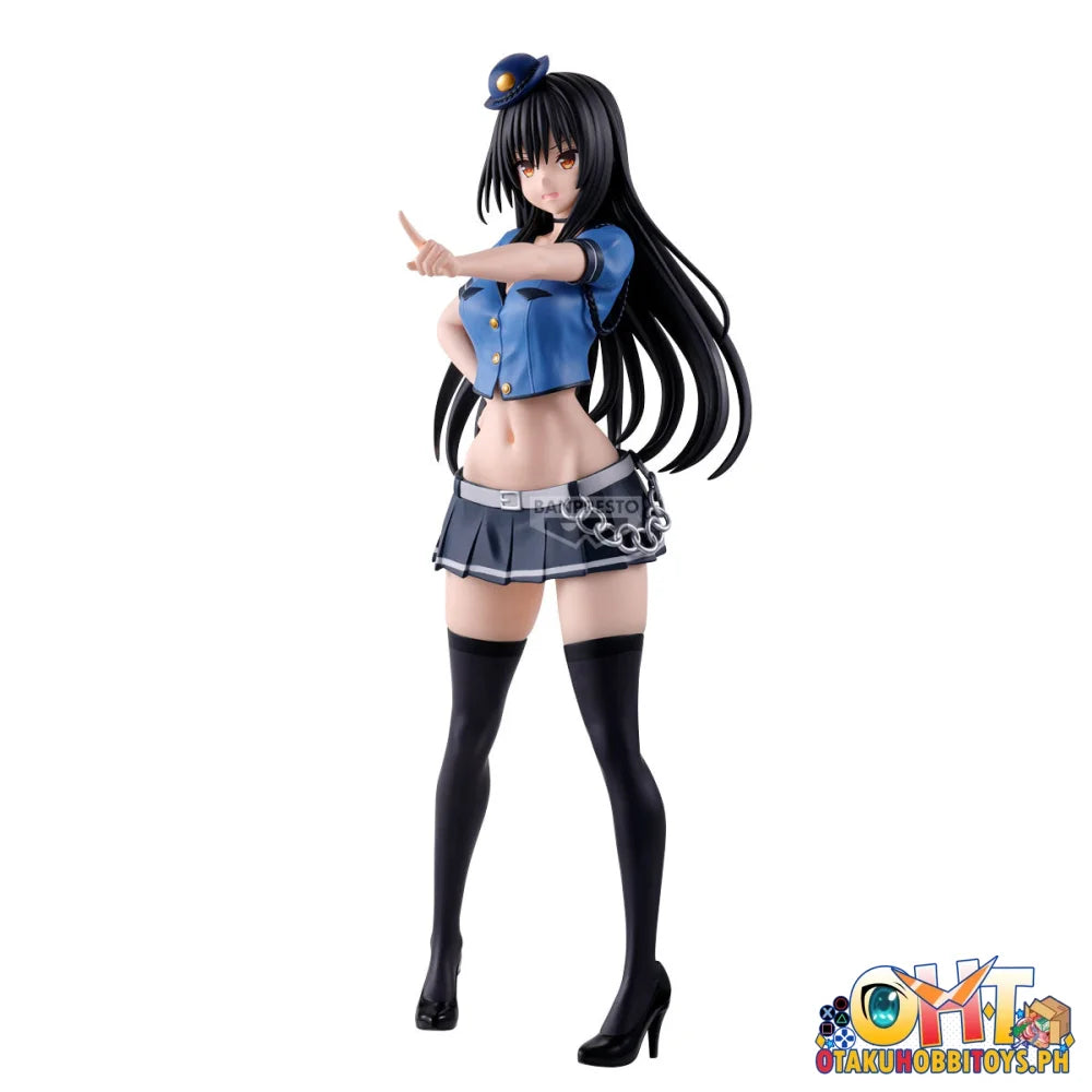 Banpresto To Loveru Darkness Glitter&glamours Yui Kotegawa Police Ver. Prize Figure