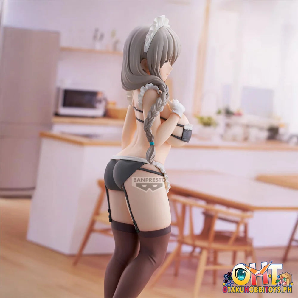 Banpresto Uzaki-Chan Wants To Hang Out! Glitter&Glamours Uzaki Tsuki Maid Ver. Prize Figure