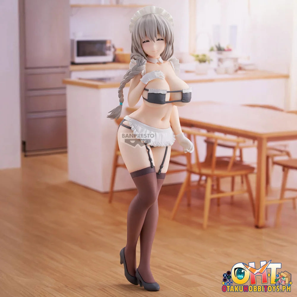 Banpresto Uzaki-Chan Wants To Hang Out! Glitter&Glamours Uzaki Tsuki Maid Ver. Prize Figure