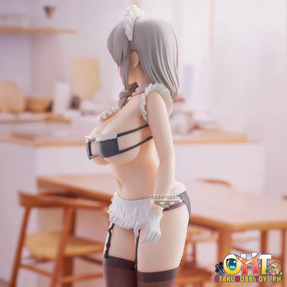 Banpresto Uzaki-Chan Wants To Hang Out! Glitter&Glamours Uzaki Tsuki Maid Ver. Prize Figure