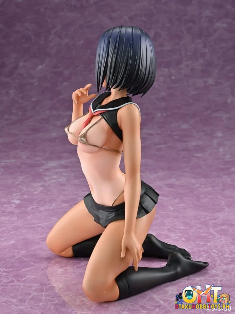 BEAT (Q-SIX) 1/6 Miharu no Hajimete - Miharu Arai Tan line ver - Scale Figure