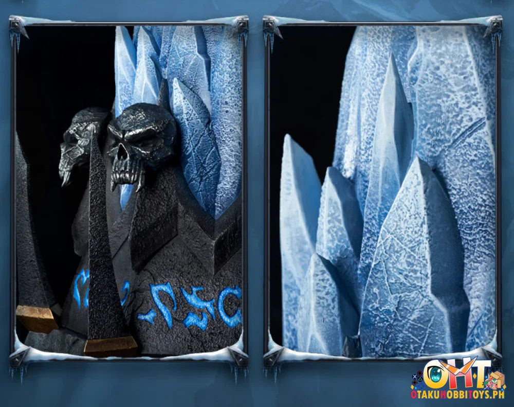 Blizzard Official 1/1 World Of Warcraft Frostmourne Limited Collection Pedestal Prize Figure