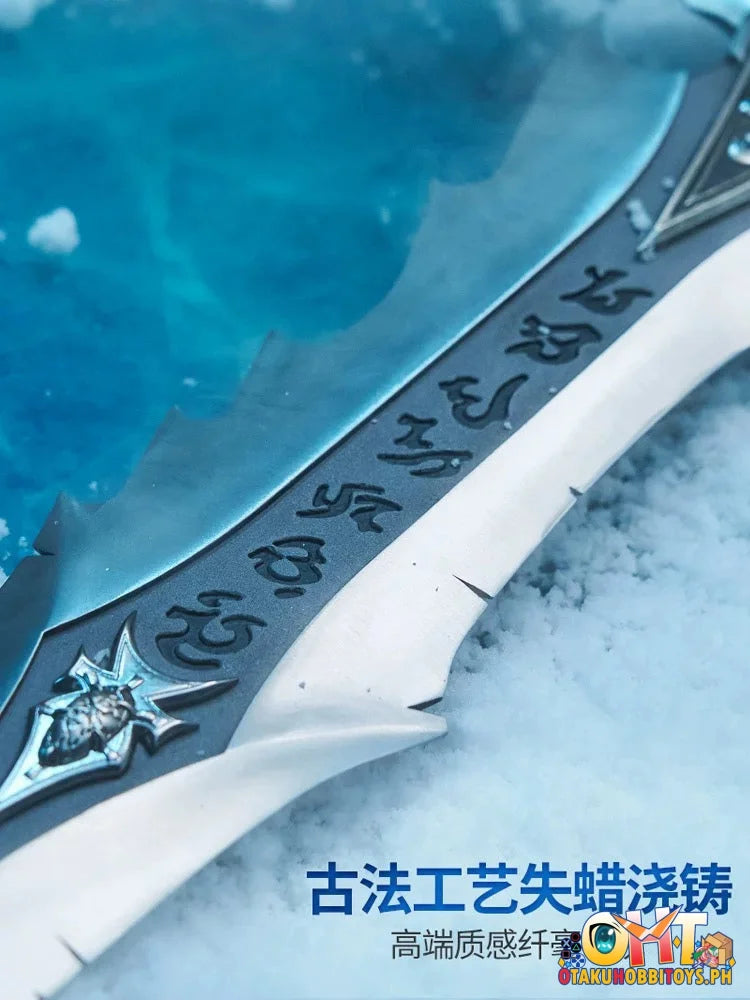 Blizzard Official 1/1 World Of Warcraft Frostmourne Remastered Prize Figure