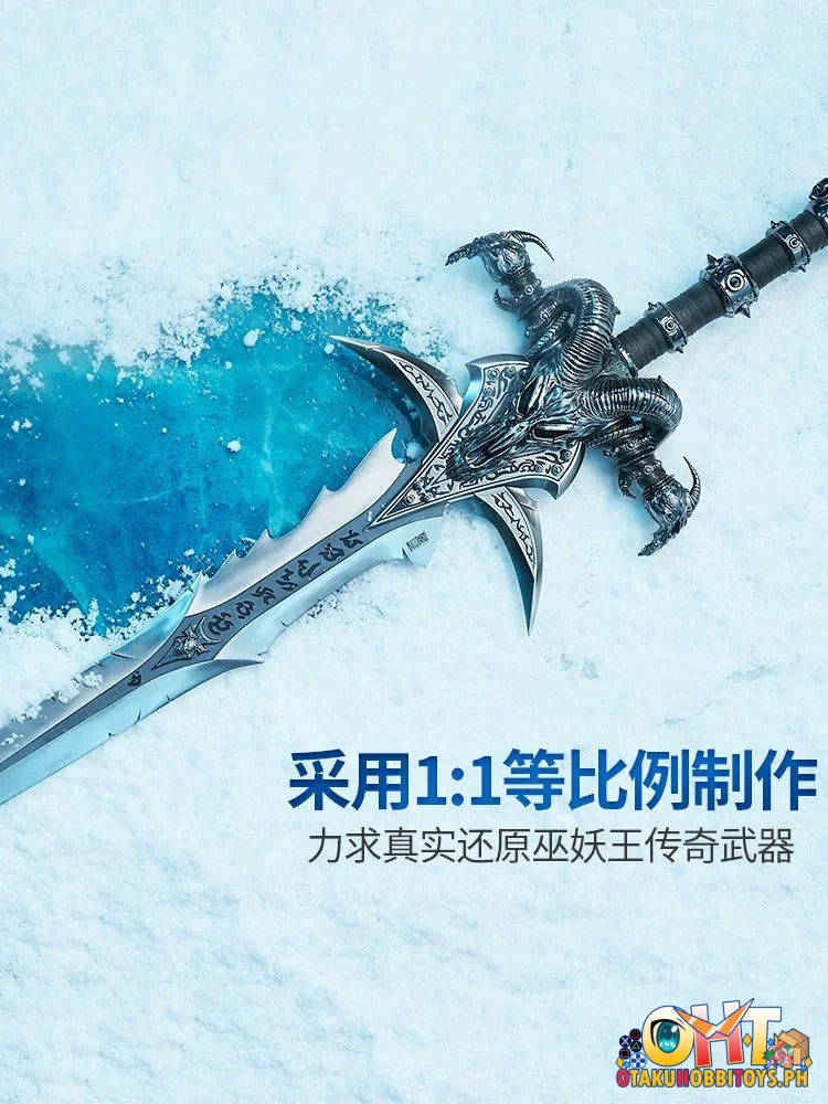 Blizzard Official 1/1 World Of Warcraft Frostmourne Remastered Prize Figure