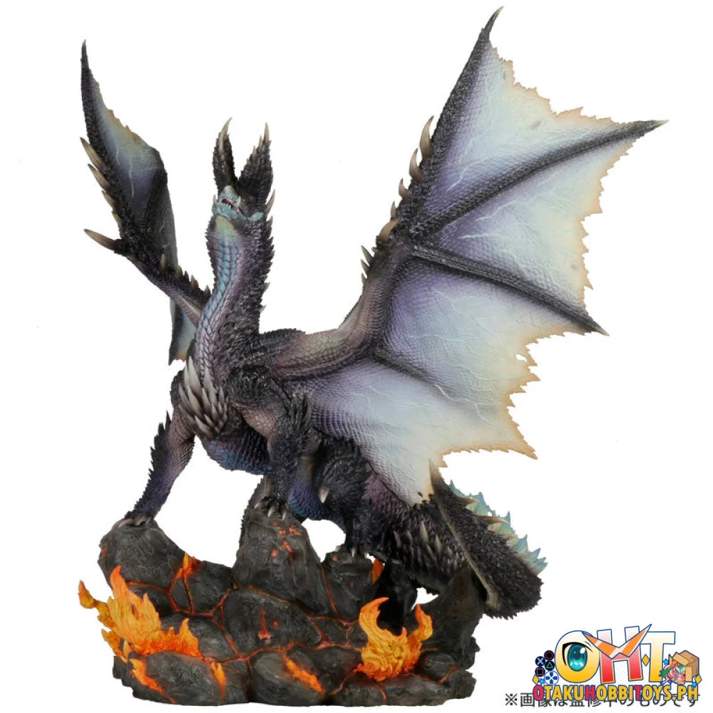 Capcom Figure Builder Creators Model Blazing Black Dragon Alatreon - Monster Hunter Scale