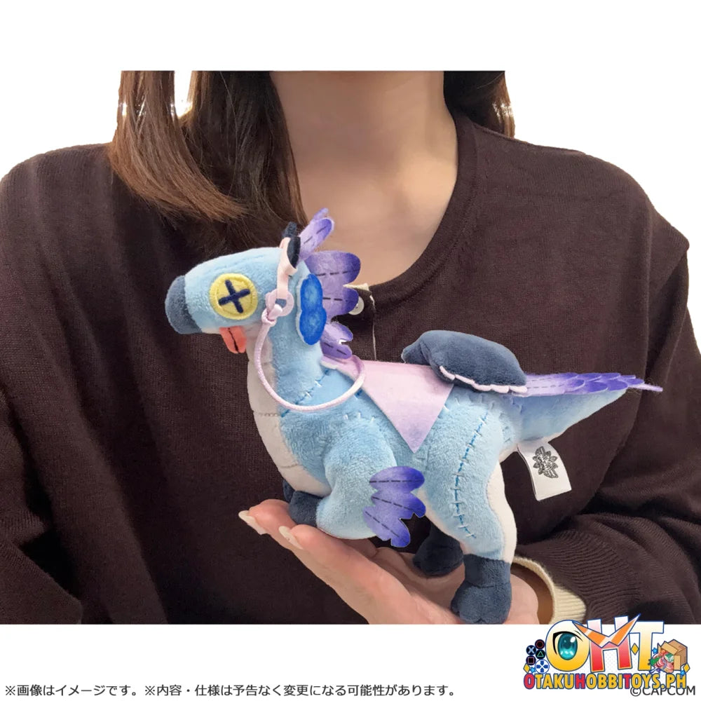 CAPCOM Monster Hunter Wilds Seikret Plushie (Living Doll Caparison) - Plush Doll