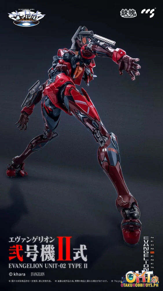 CCS TOYS MORTAL MIND Series Evangelion ANIMA EVANGELION Unit-02 Type II Articulated Figure