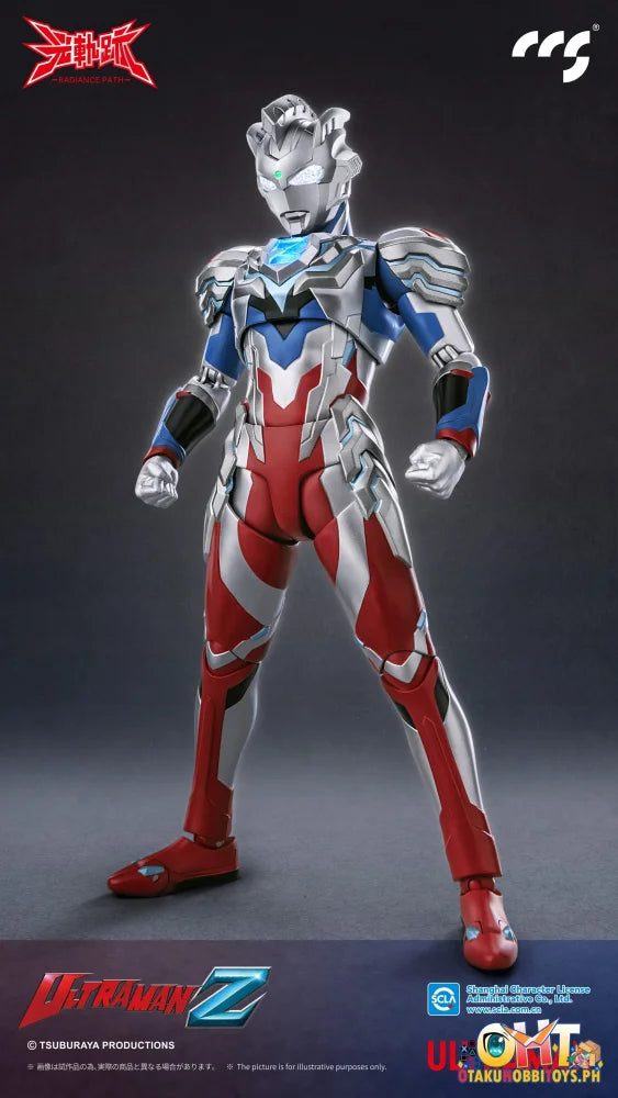 CCS TOYS ULTRAMAN Z Alpha Edge Metal Skeleton Action Figure - Articulated Figure