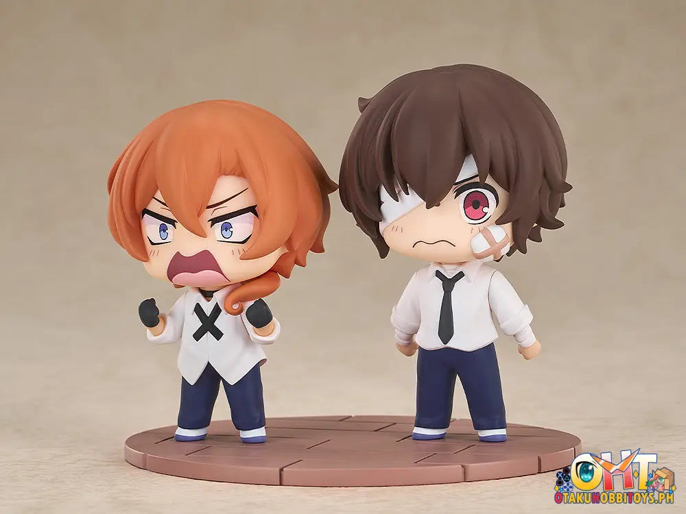 Chibi Figure Osamu Dazai & Chuya Nakahara: Fourteen-Year-Old Ver. Scale