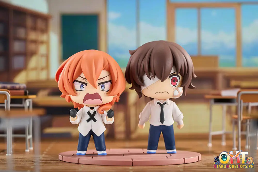 Chibi Figure Osamu Dazai & Chuya Nakahara: Fourteen-Year-Old Ver. Scale
