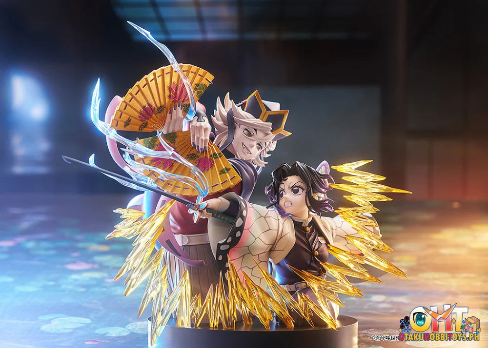 Claynel Demon Slayer: Kimetsu no Yaiba Shinobu Kocho & Doma NON Scale Figure - Scale Figure