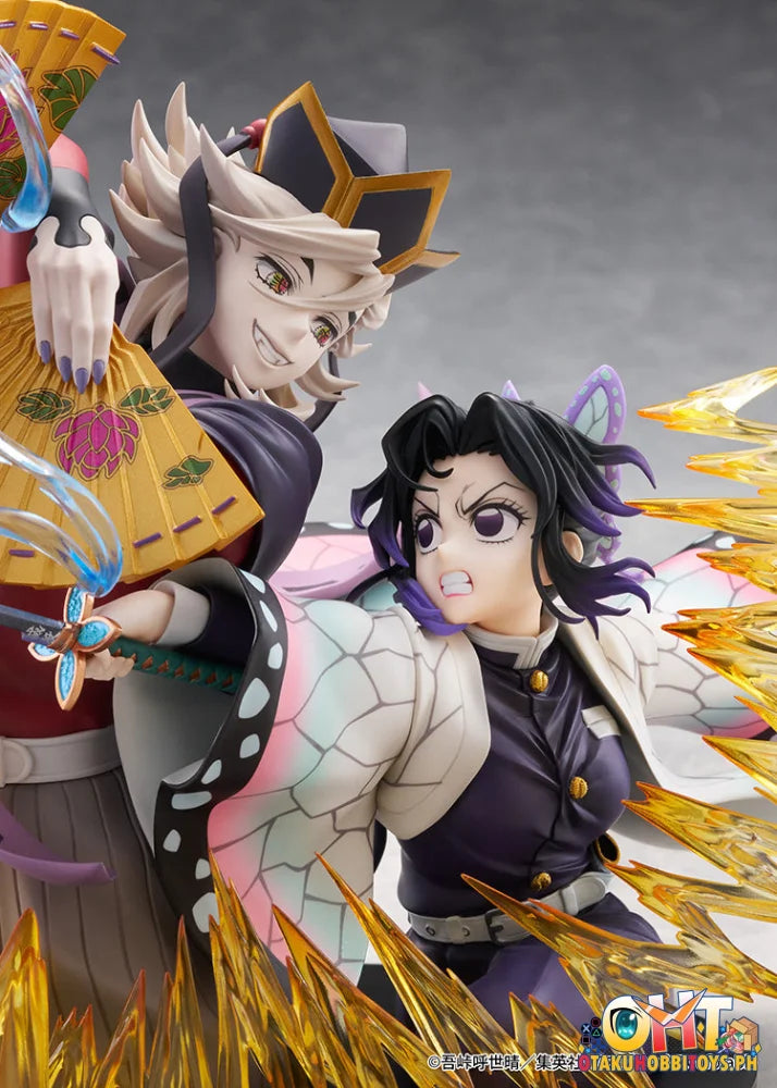 Claynel Demon Slayer: Kimetsu no Yaiba Shinobu Kocho & Doma NON Scale Figure - Scale Figure